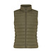 Iqoniq Meru Damen Bodywarmer aus recyceltem Polyester, khaki, XL