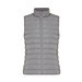 Iqoniq Meru Damen Bodywarmer aus recyceltem Polyester, Silbergrau, M