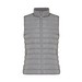 Iqoniq Meru Damen Bodywarmer aus recyceltem Polyester, Silbergrau, XS