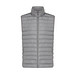 Iqoniq Meru Herren Bodywarmer aus recyceltem Polyester, Silbergrau, L