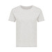 Iqoniq Yala Damen T-Shirt aus recycelter Baumwolle, ungefärbte helles Grau, M