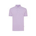 Iqoniq Yosemite Piqué-Poloshirt aus recycelter Baumwolle, lavender, M