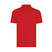 Iqoniq Yosemite Piqué-Poloshirt aus recycelter Baumwolle, rot, XS