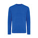 Iqoniq Zion Rundhals-Sweater aus recycelter Baumwolle, Königsblau, M