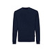 Iqoniq Zion Rundhals-Sweater aus recycelter Baumwolle, navy blau, L