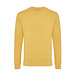 Iqoniq Zion Rundhals-Sweater, ochre yellow, M