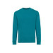 Iqoniq Zion Rundhals-Sweater aus recycelter Baumwolle, verdigris, M