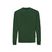 Iqoniq Zion Rundhals-Sweater aus recycelter Baumwolle, waldgrün, L