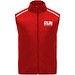 Jannu leichte Laufweste Unisex, rot, XS