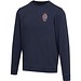 Jasper 280 g/m² Pullover mit Rundhalsausschnitt aus recycelter Bio Baumwolle (OCS), unisex, navy, 3XL