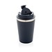 Java 350ml doppelwandiger Becher aus RCS recyceltem PP, navy blau