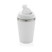 Java 350ml doppelwandiger Becher aus RCS recyceltem PP, weiß