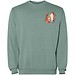 Jaya Pullover mit Rundhalsausschnitt Unisex, dunkelgrün, M