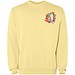 Jaya Pullover mit Rundhalsausschnitt Unisex, gelb, XS