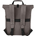 Joey 15 Zoll GRS Rolltop Laptop-Rucksack aus recyceltem Canvas 15 L, grau