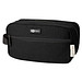 Joey Kosmetiktasche aus GRS recyceltem Canvas 3,5 L, schwarz