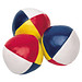 Jonglierball mit 4 Segmenten, multicolour