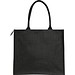 Jutetasche Westminster,schwarz