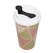 Kaffeebecher PremiumPlus, 350 ml, weiß/schwarz