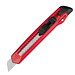 Kartonmesser aus Kunststoff, rot
