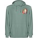 Kenia Kapuzenpullover Unisex, dunkelgrün, S