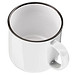 Keramiktasse Camper, 360 ml, weiß