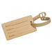 Kofferanhänger aus Bambus , beige