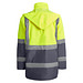 Kombinierter, gesteppter Parka Merak mit High Visibility, XXXL, bleigrau/fluor yellow