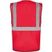 Korntex® Comfort Warnweste Hamburg, Multifunktional, M, Rot