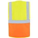Korntex® Comfort Warnweste Hamburg, Multifunktional, M, Signal-Gelb / Signal-Orange