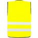 Korntex® Warnweste Comfort-Fit Soltau, Schwarzer Saum, L/XL, Signal-Gelb