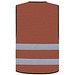 Korntex® Warnweste Dortmund, L, Kastanie