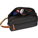 Kosmetiktasche aus Polyester, schwarz