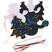 Kratz-Weihnachtsanhänger South Pole,mehrfarbig