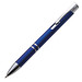 Kugelschreiber Baltimore, blaue Mine, blau-metallic