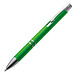 Kugelschreiber Baltimore, blaue Mine, grün-metallic