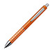 Kugelschreiber Hollywood, blaue Mine, gold-orange
