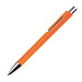 Druckkugelschreiber Pamplona, blaue Mine, orange