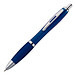 LANCE® Kugelschreiber Rio, blaue Mine, dunkelblau-transparent