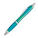 LANCE® Kugelschreiber Rio, blaue Mine, petrol-transparent