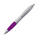 LANCE® Kugelschreiber Rio Satin, blaue Mine, silber/lila