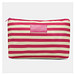 Kulturbeutel STRIPY,beige, pink