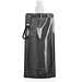 KWILL. 460 ml PE-Faltflasche, Schwarz