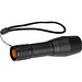 LED Taschenlampe mit 3 verschiedenen Lichtfunktionen, schwarz