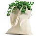 LEON. Tasche aus 100% organische Bauwolle (140 g/m²), Naturhell