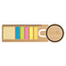 Lesezeichen mit Haftnotizen , beige