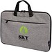 Libra 2-in-1-Laptoptasche aus recyceltem GRS-Material 3 L, heather grau
