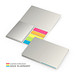 Geiger-Notes Lissabon green+blue Haftnotizblock, inkl. Druck, natur
