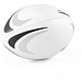 LOMU. Rugbyball, Hellgrau