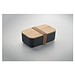 Lunchbox PLA Mais 1000ml BEIBABOX, Schwarz
